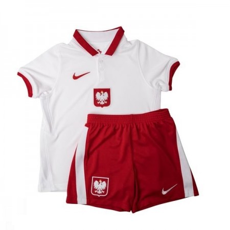 Tenue Pologne Enfant Domicile Euro 2020 Maillot de Foot